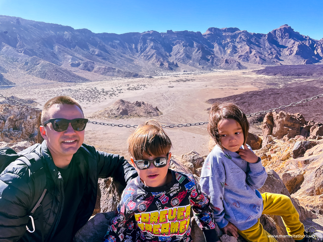 Crater vulcanic langa Teide