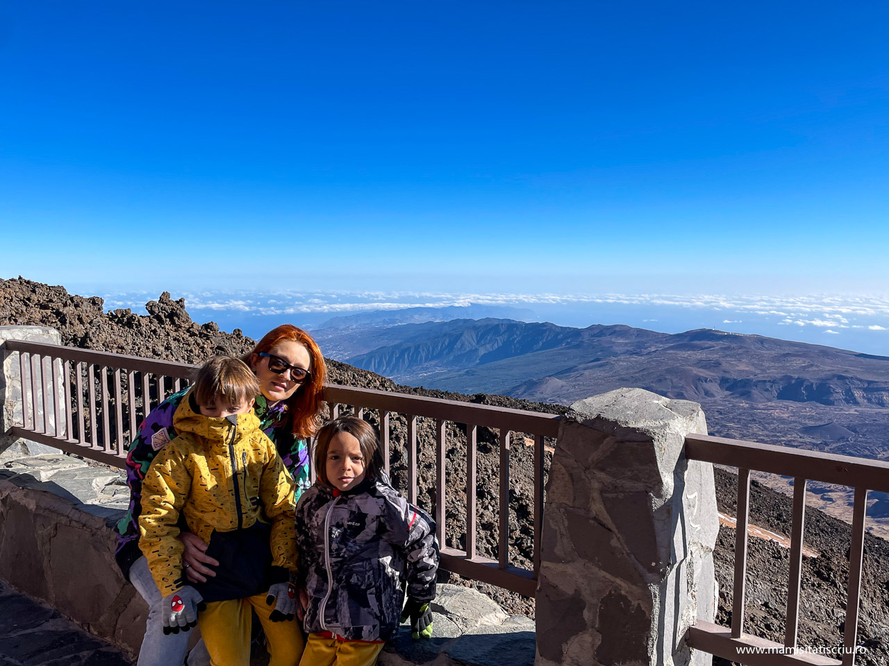 Telecabina Teide la baza de sus